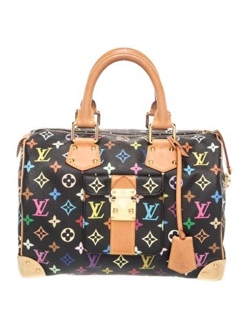 Multicolore Monogram Speedy 30 Vintage