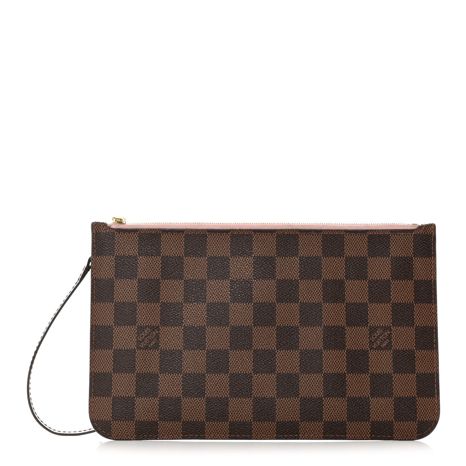 Louis Vuitton Damier Ebene Neverfull MM GM Pochette Rose Ballerine