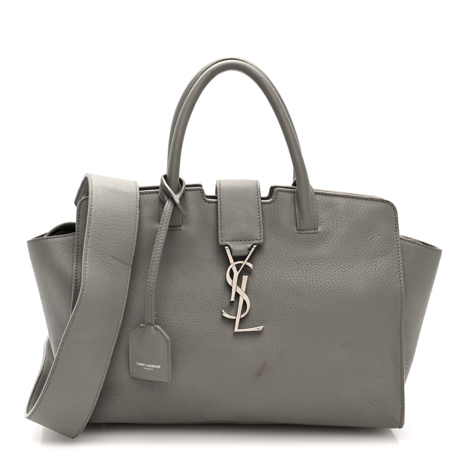Saint Laurent Calfskin Baby Monogram Downtown Cabas