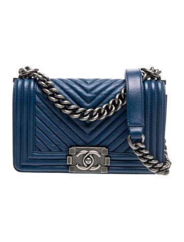 Small Chevron Boy Bag