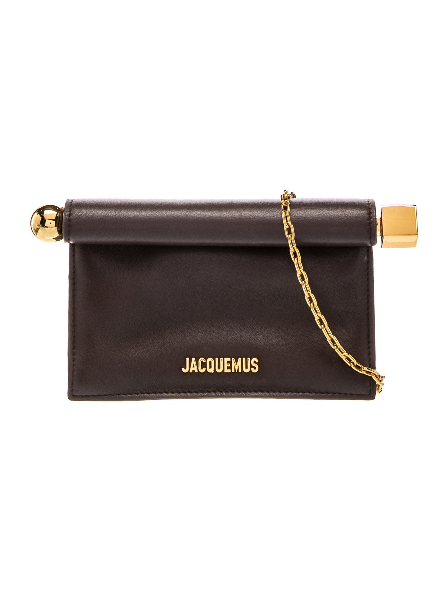 Leather Rond Carre Small