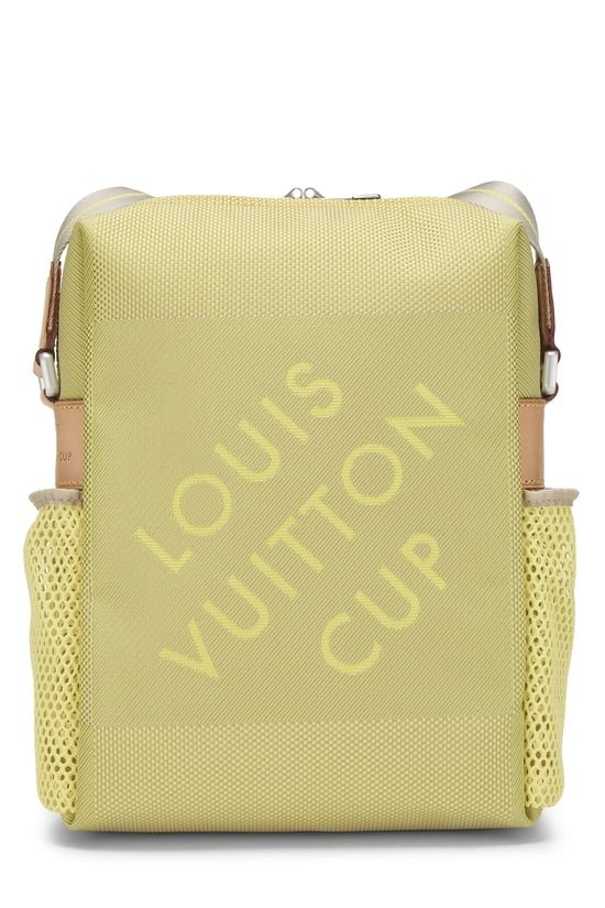 Louis Vuitton Yellow Damier Geant LV Cup Weatherly Crossbody