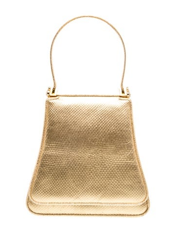 Judith Leiber Lizard Top Handle Bag