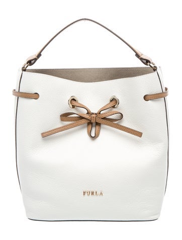 Furla Leather Bucket Bag