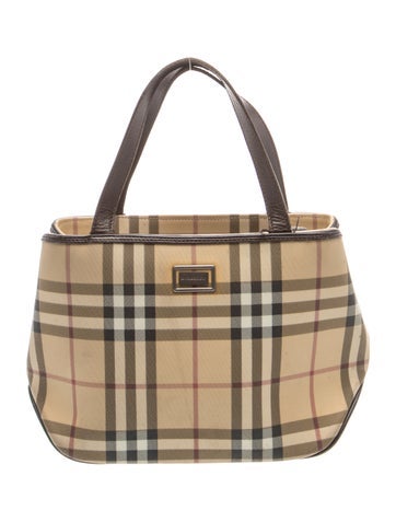 Nova Check Top Handle Bag