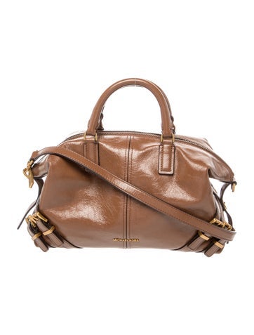 Leather Top Handle Bag