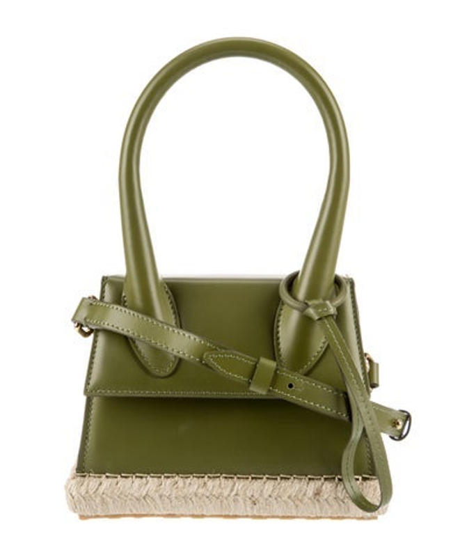 Jacquemus Leather Top Handle Bag
