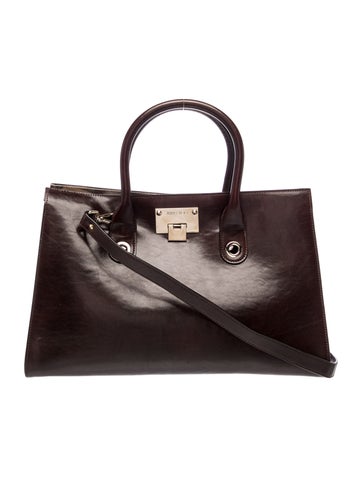 Leather Top Handle Bag