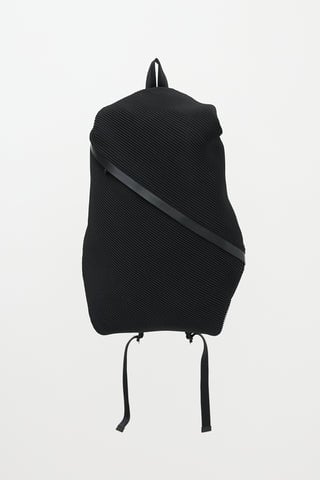 Bias Pleats Backpack