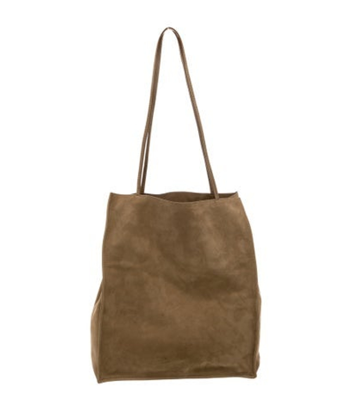The Row Row Suede To Go Tote Large