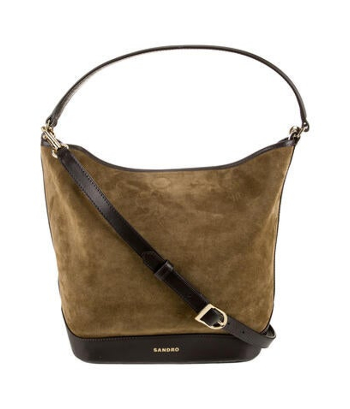 Sandro Suede Hobo