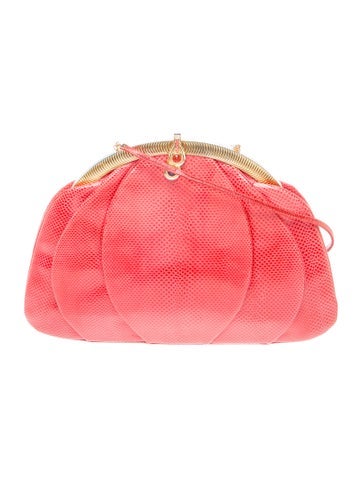 Judith Leiber Leather Evening Bag