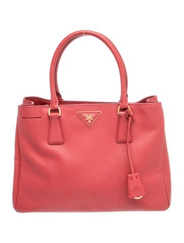 Saffiano Leather Top Handle Bag