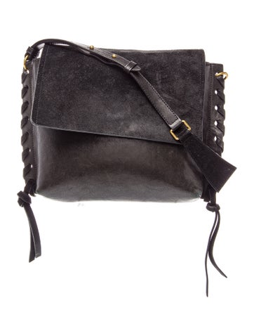 Suede Crossbody Bag