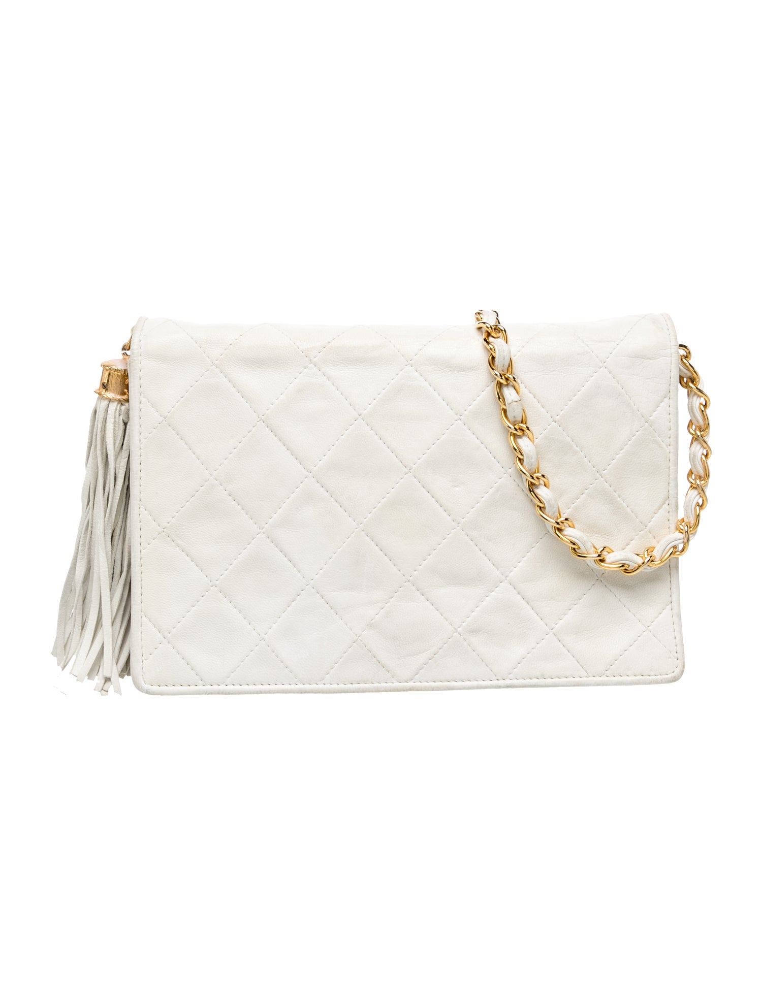 Chanel Quilted Tassel Flap Bag