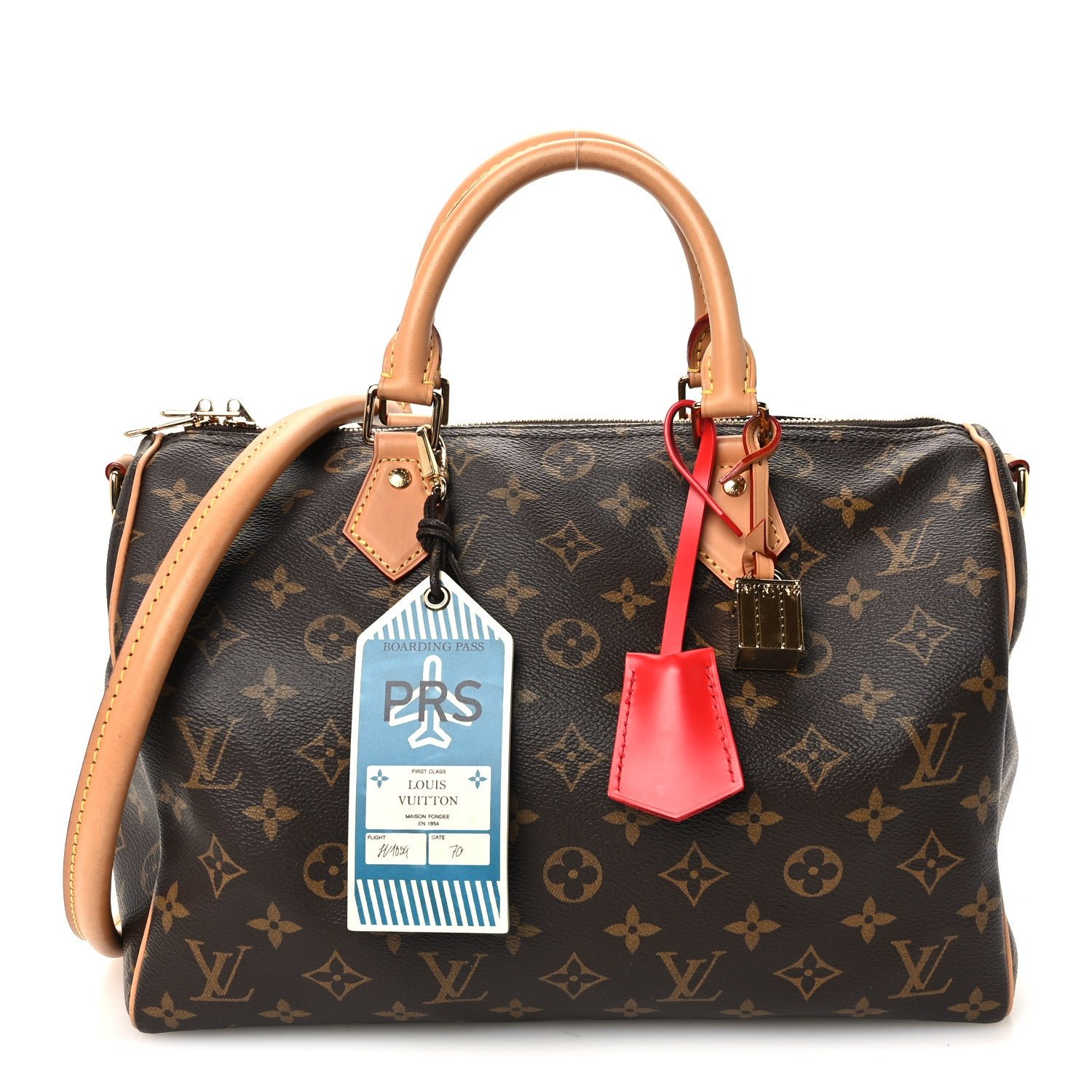Louis Vuitton Monogram Speedy Soft Crafty 30