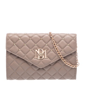 Badgley Mischka Leather Clutch w/ Tags