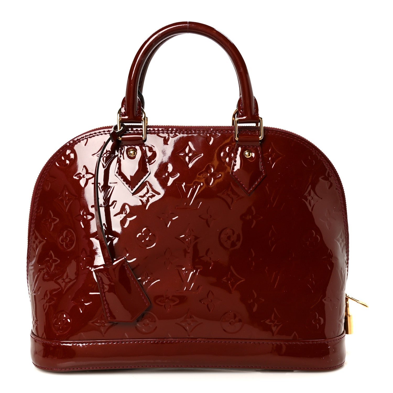 Louis Vuitton Vernis Alma PM Rouge Fauviste