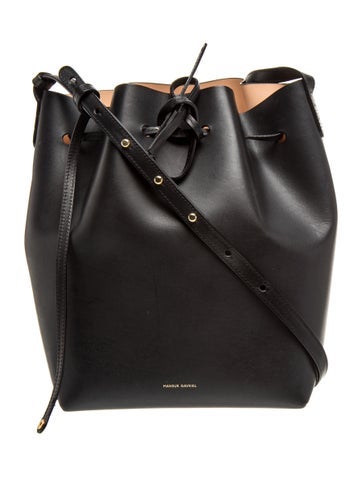 Leather Bucket Bag
