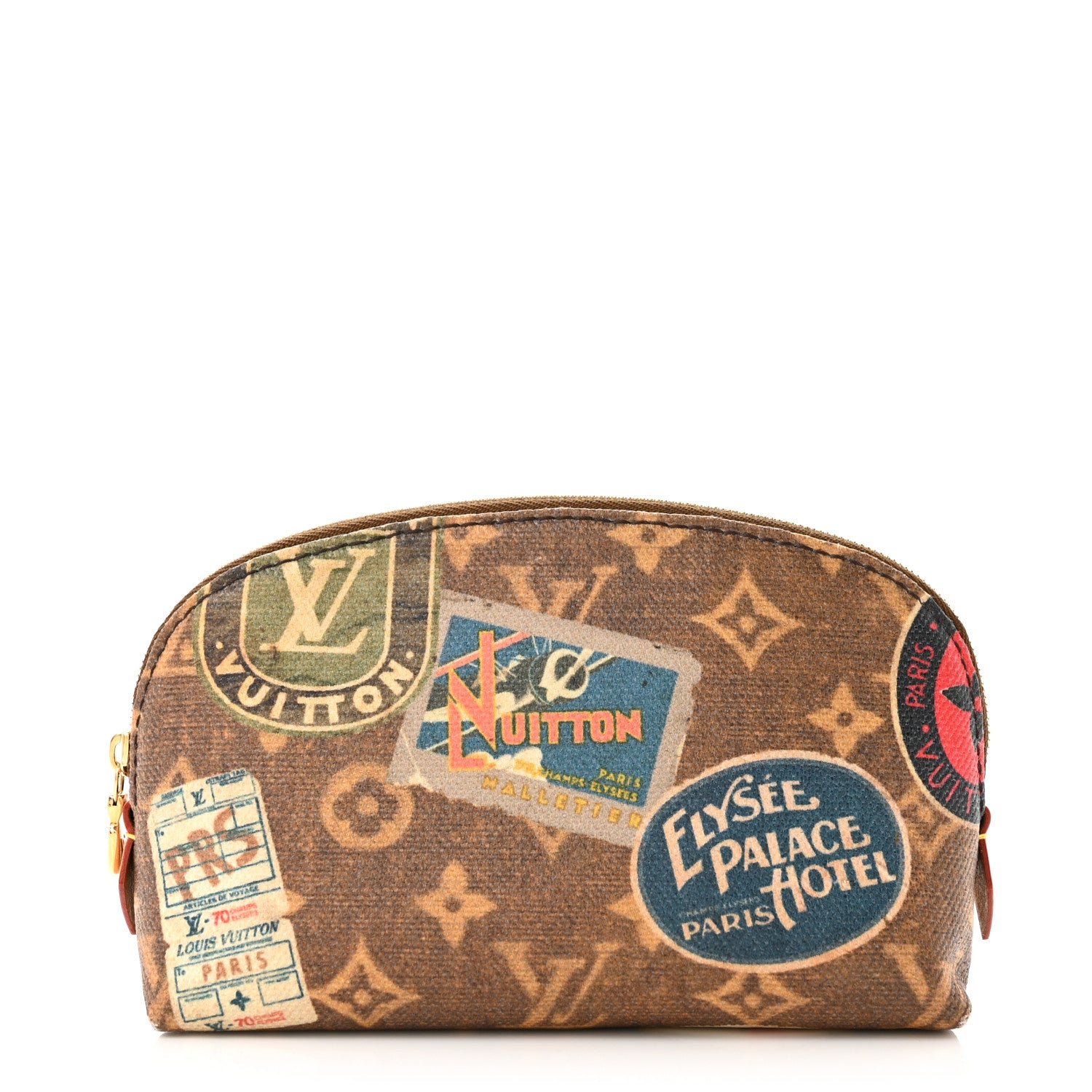 Louis Vuitton Monogram Flight Mode Cosmetic Pouch