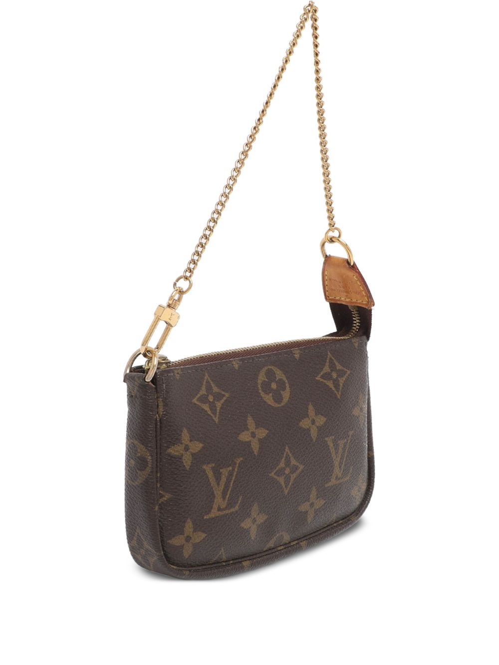 Louis Vuitton mini Pochette monogram chain shoulder bag