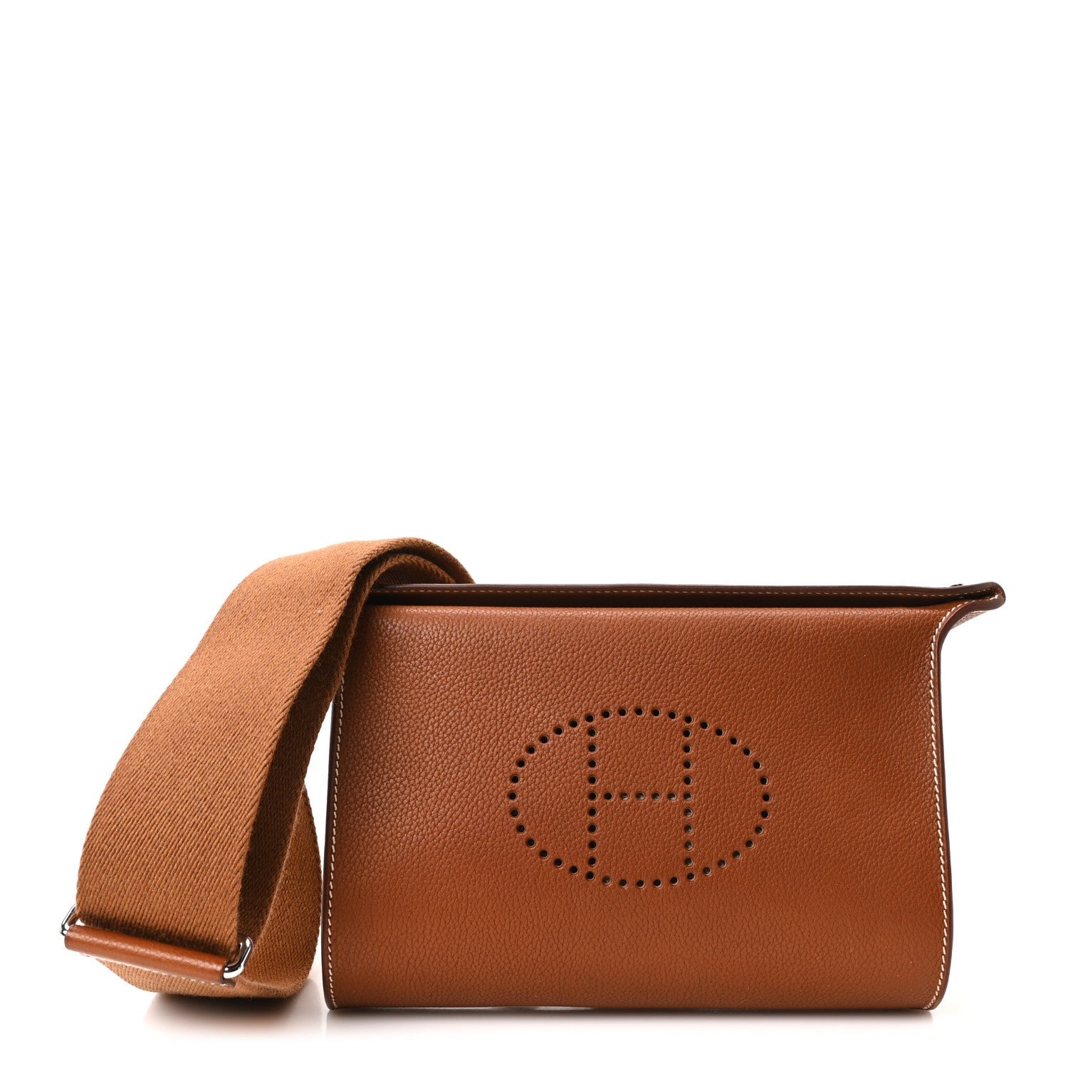 Hermes Hermes Barenia Faubourg Videpoches Fauve Gold