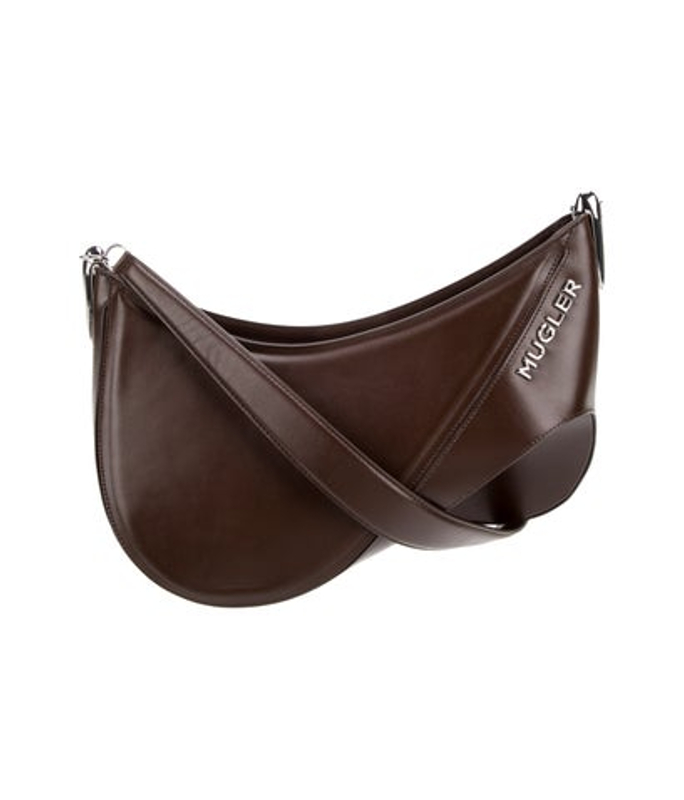 Mugler Leather Crossbody Bag