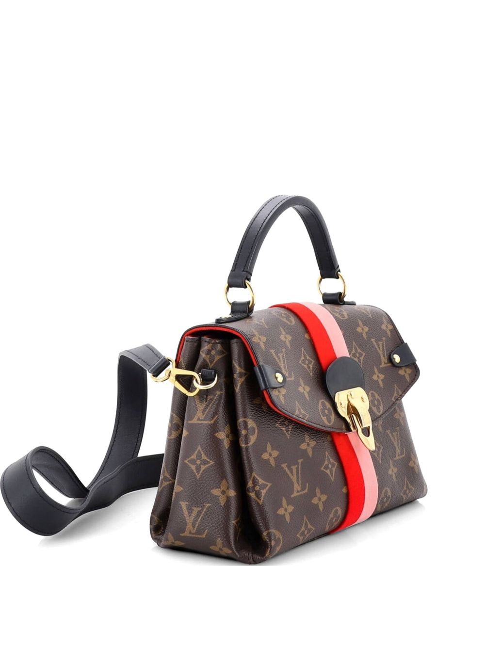 Georges Handbag Monogram Canvas BB satchel