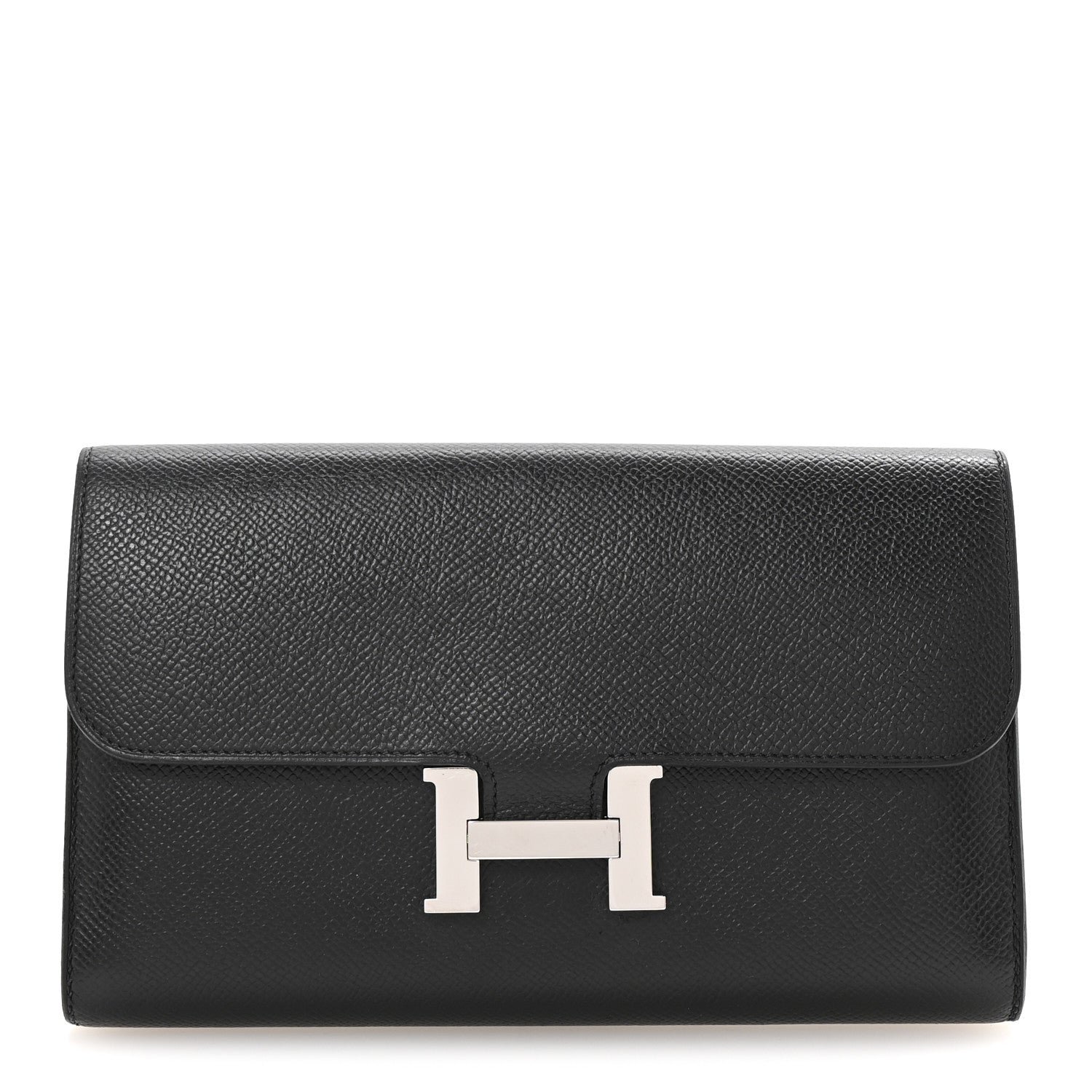 Hermes Epsom Constance Long Wallet Black