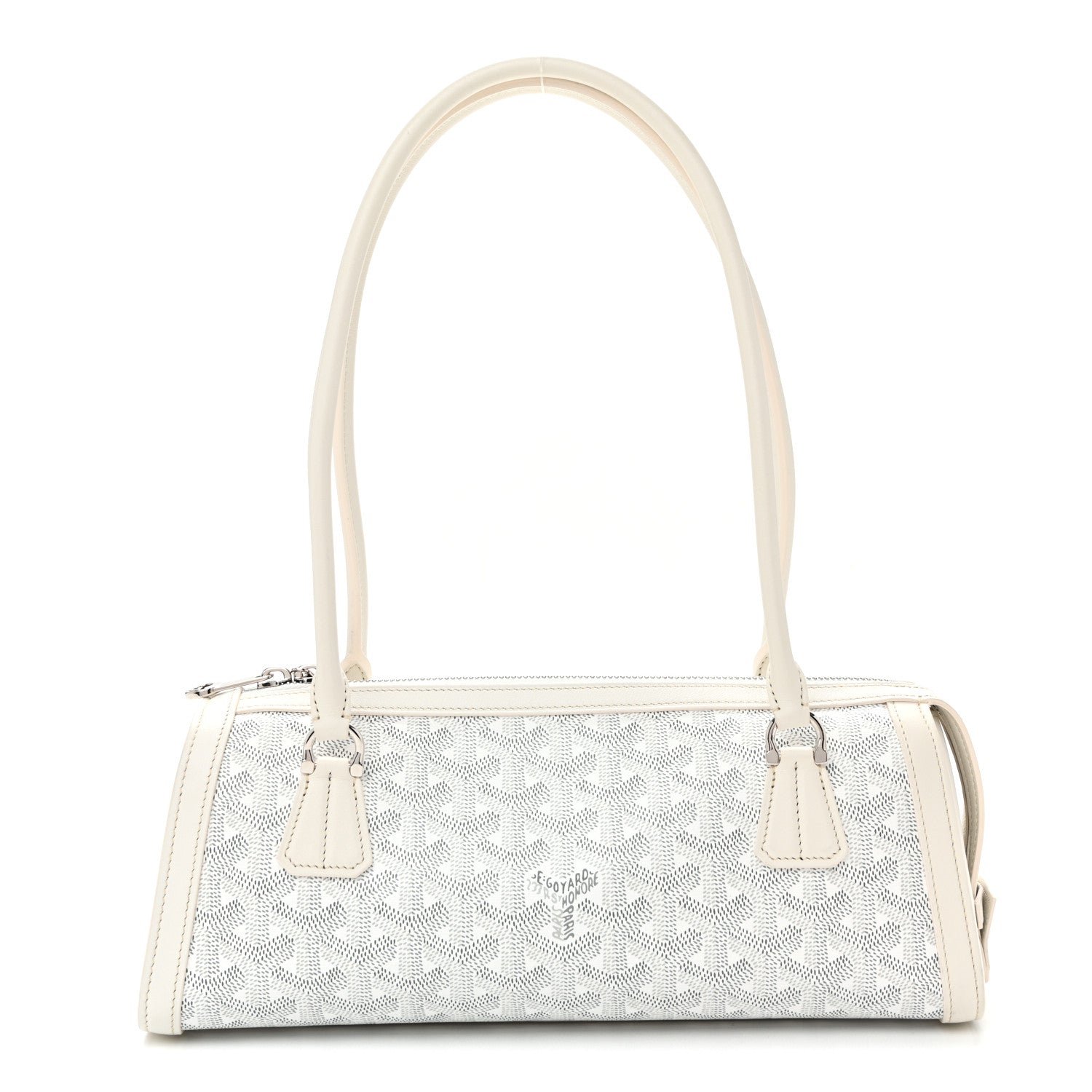 Goyard Goyardine Bonbonniere Bag White