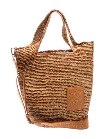 Raffia Slit Tote Bag 2024