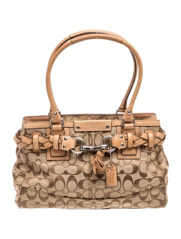 Canvas Top Handle Bag
