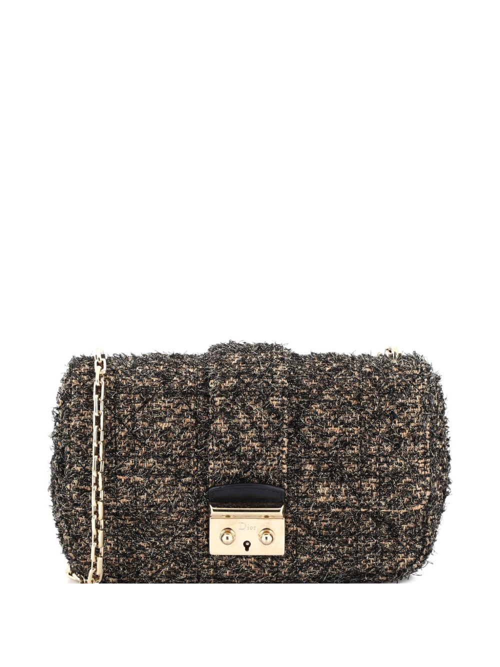 Miss Dior Flap Bag Tweed Medium shoulder bag