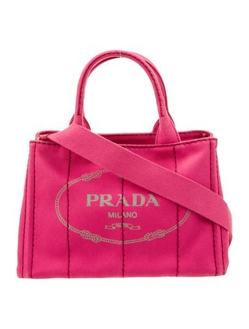 Prada Enameled Metal Triangle Top Handle Bag Small
