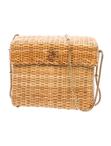 Wicker Basket Bag