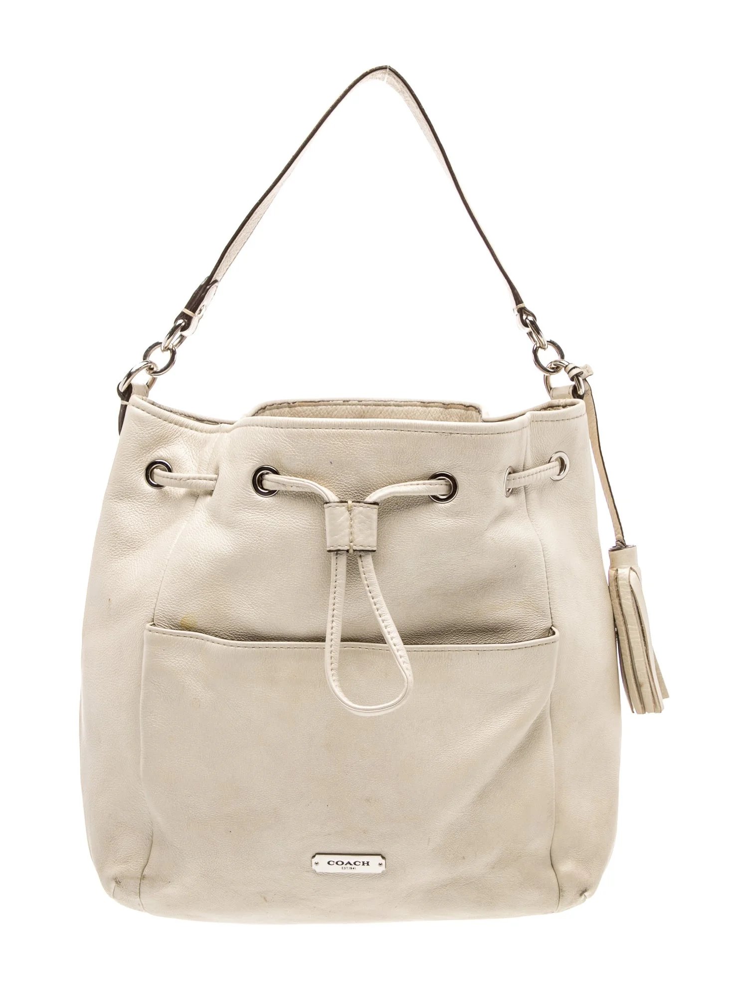 Leather Bucket Bag