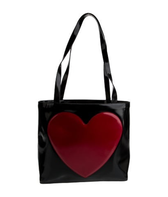 Moschino Patent Leather Shoulder Bag