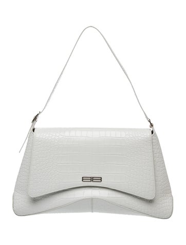 Embossed Leather Embossed Shoulder Bag Small