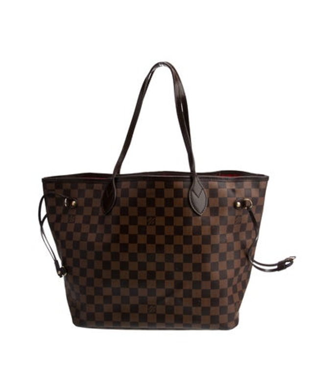 Louis Vuitton Vuitton Damier Ebene Neverfull W Pouch Mm