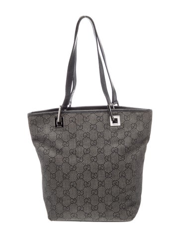 GG Denim Tote