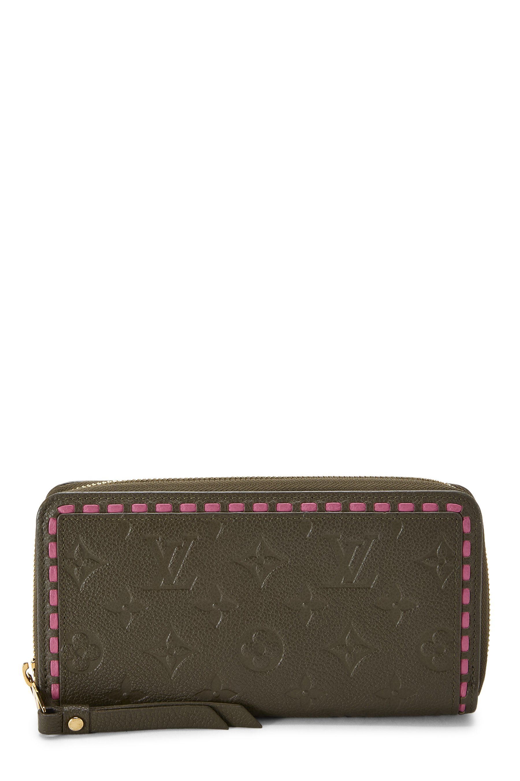 Green Monogram Empreinte Zippy Wallet