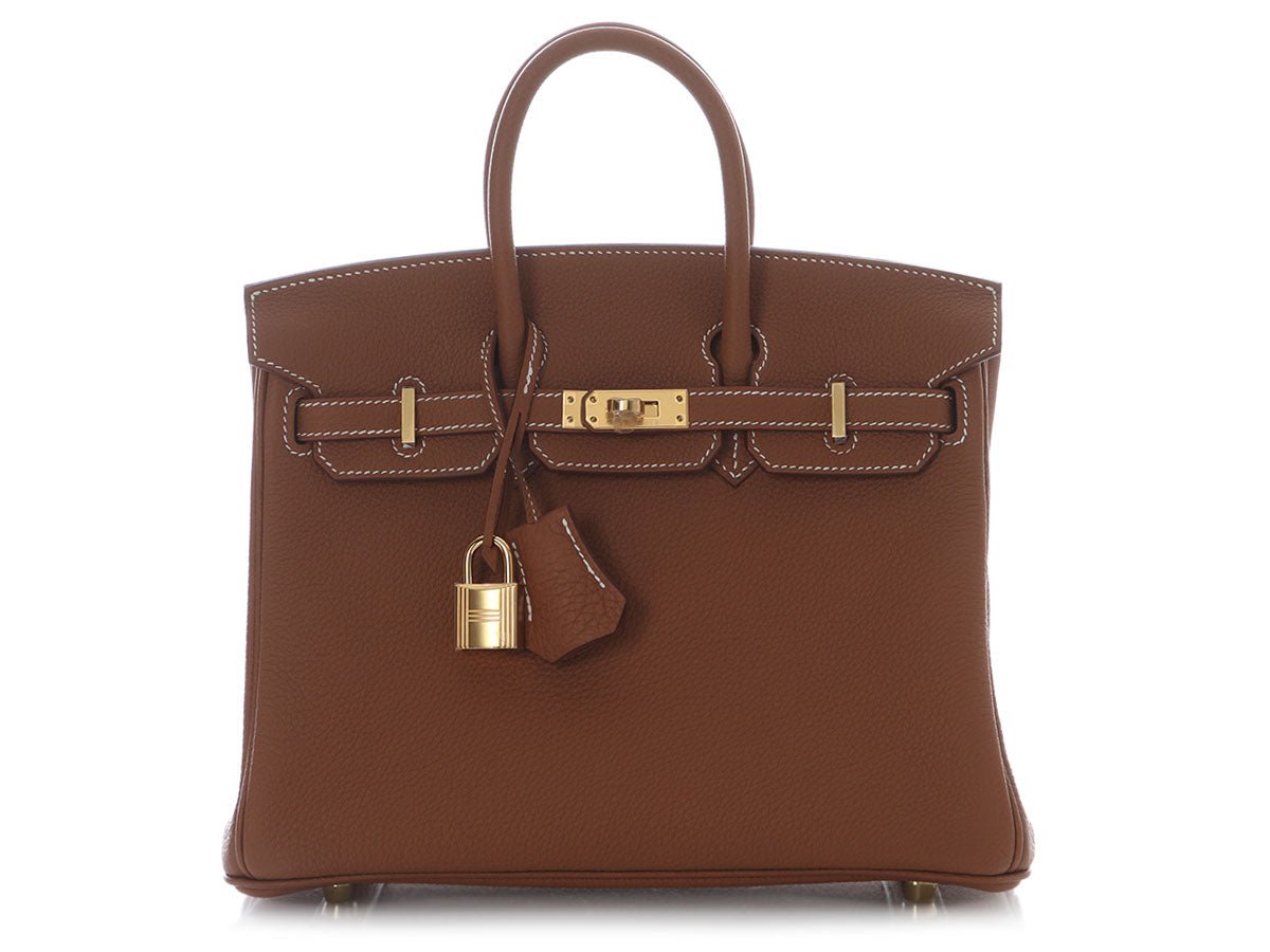 Hermès Gold Togo Birkin 25