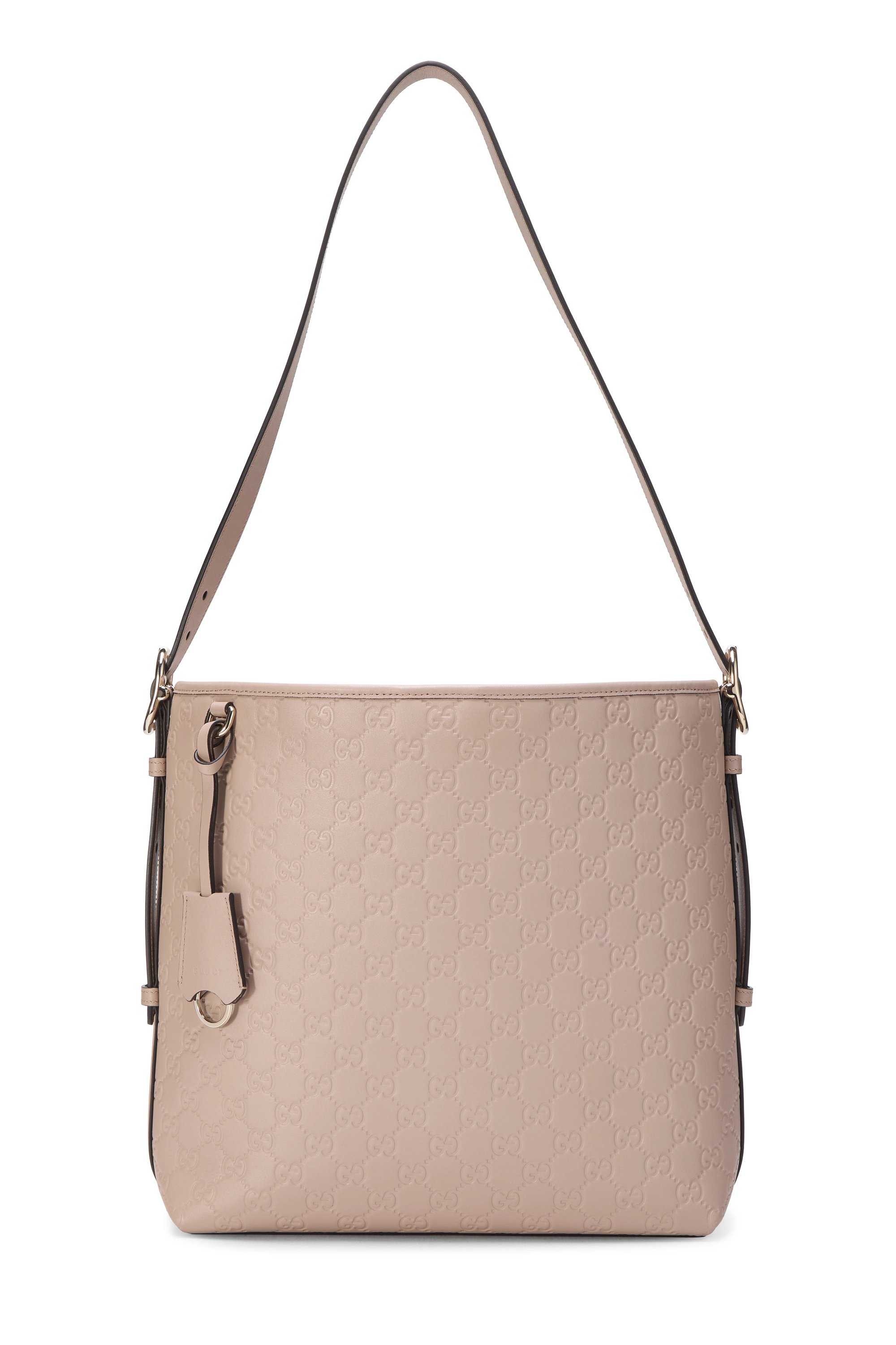Pink Guccissima Shoulder Bag