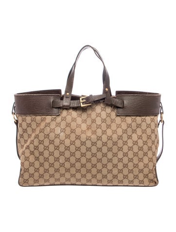 GG Canvas Weekender Bag