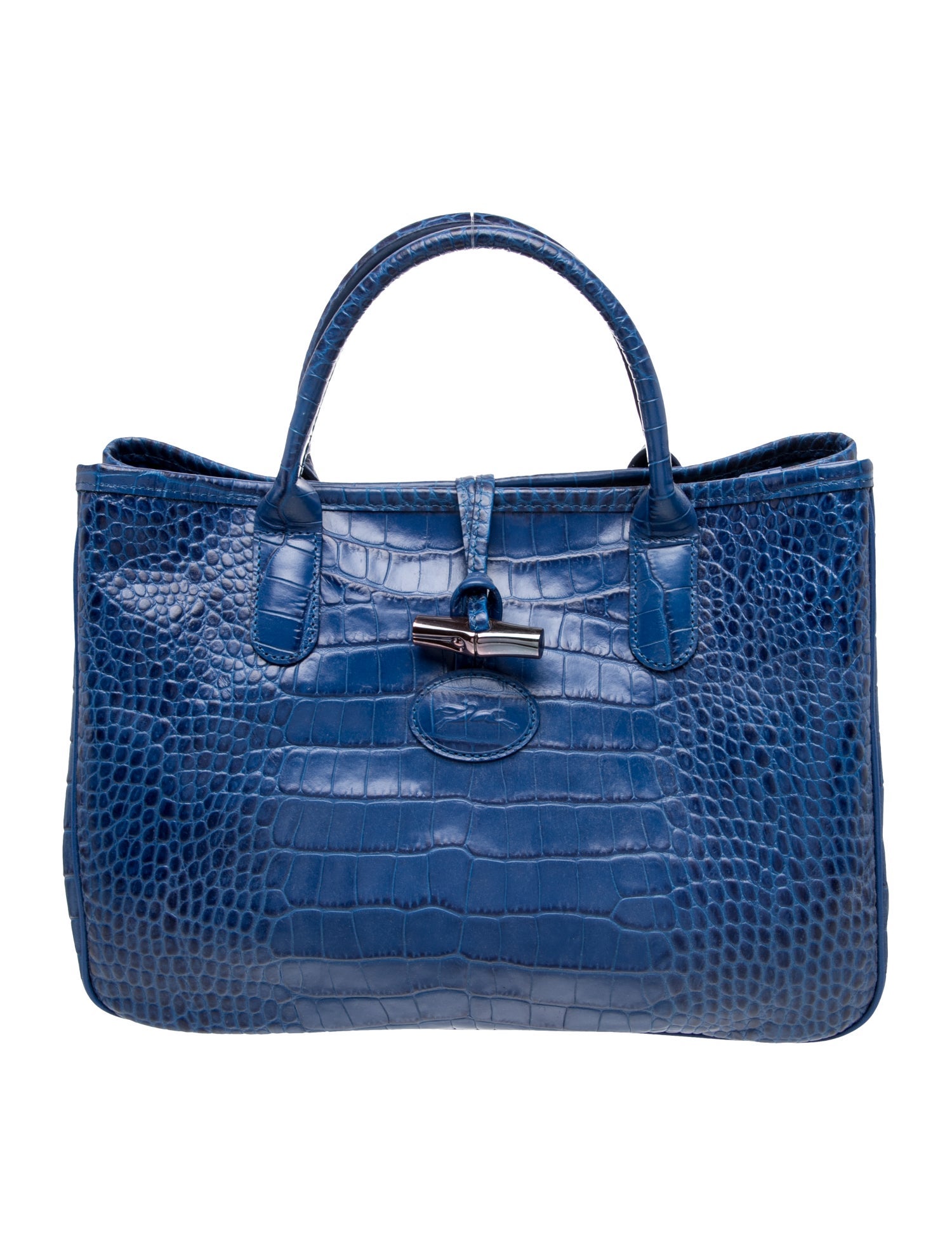 Longchamp Leather Top Handle Bag