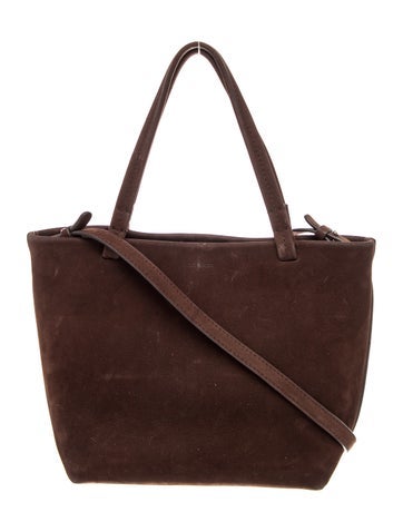 Suede Park Tote Small