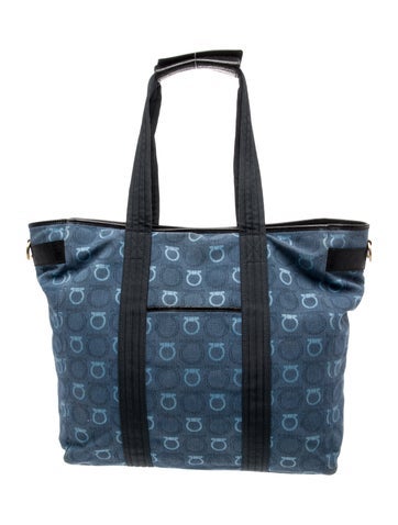 Salvatore Ferragamo Canvas Tote