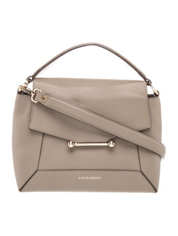 Leather Top Handle Bag