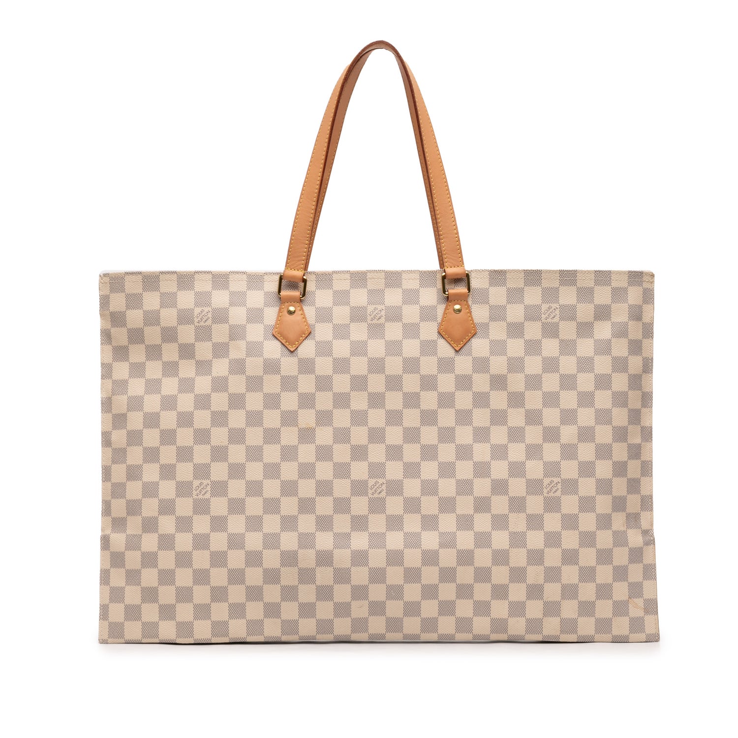 Calf Leather Damier Azur All In
