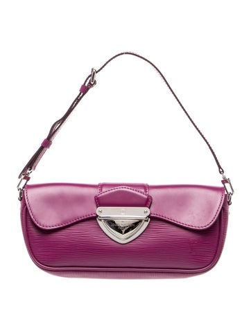 Epi Leather Pochette Montaigne